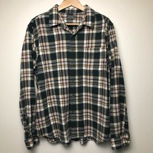 Flannel button down shirt